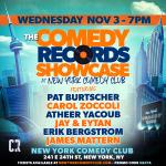 Interrobang Presents The Comedy Records Showcase at New York Comedy Club